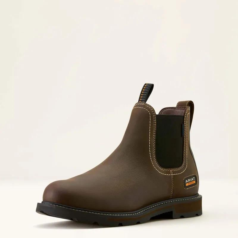 Ariat MNS Groundbreaker Chelsea H20 Dark Brown