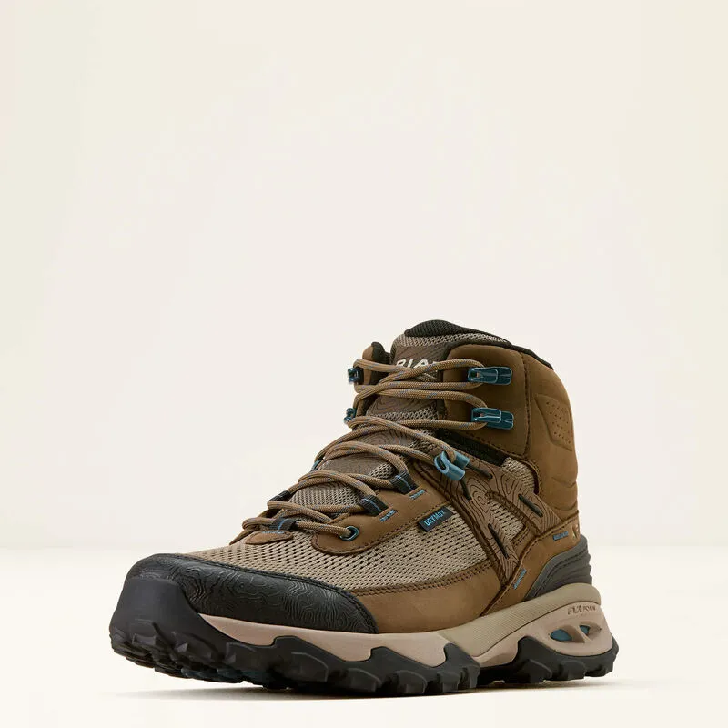 Ariat WMS Traverse Mid Waterproof Hiking Boot Brown Bark