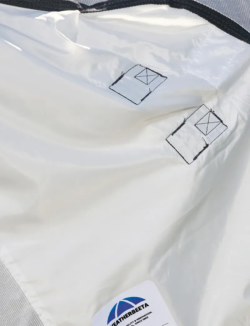 Weatherbeeta Comfitec Tyro Fly Sheet Combo White/Charcoal-1