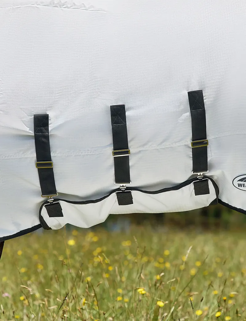 Weatherbeeta Comfitec Sweetitch Shield Fly Sheet Combo White/Charcoal-3
