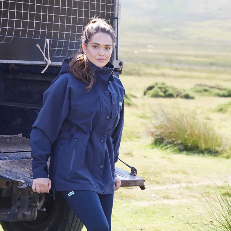 Ridgeline Womens Monsoon Classic Jacket Navy