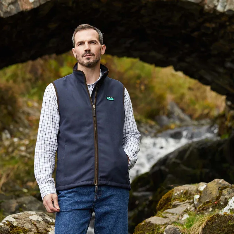Ridgeline Men's Monarch Gilet Navy