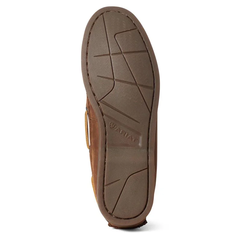 Ariat Antigua Womens Deck Shoe Walnut-2