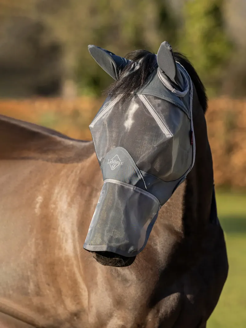 Lemieux Armour Shield Pro Full Fly Mask Grey-1