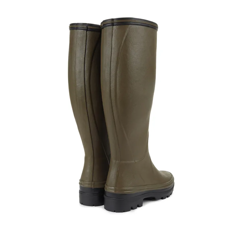 Le Chameau Womens Giverny Jersey Lines Boot Vert Chameau-2