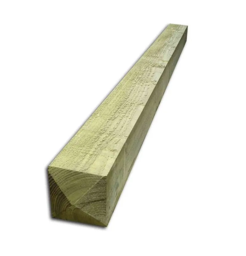 Sawn Timber Post W/Top Uc4