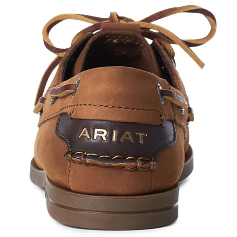 Ariat Antigua Womens Deck Shoe Walnut-3