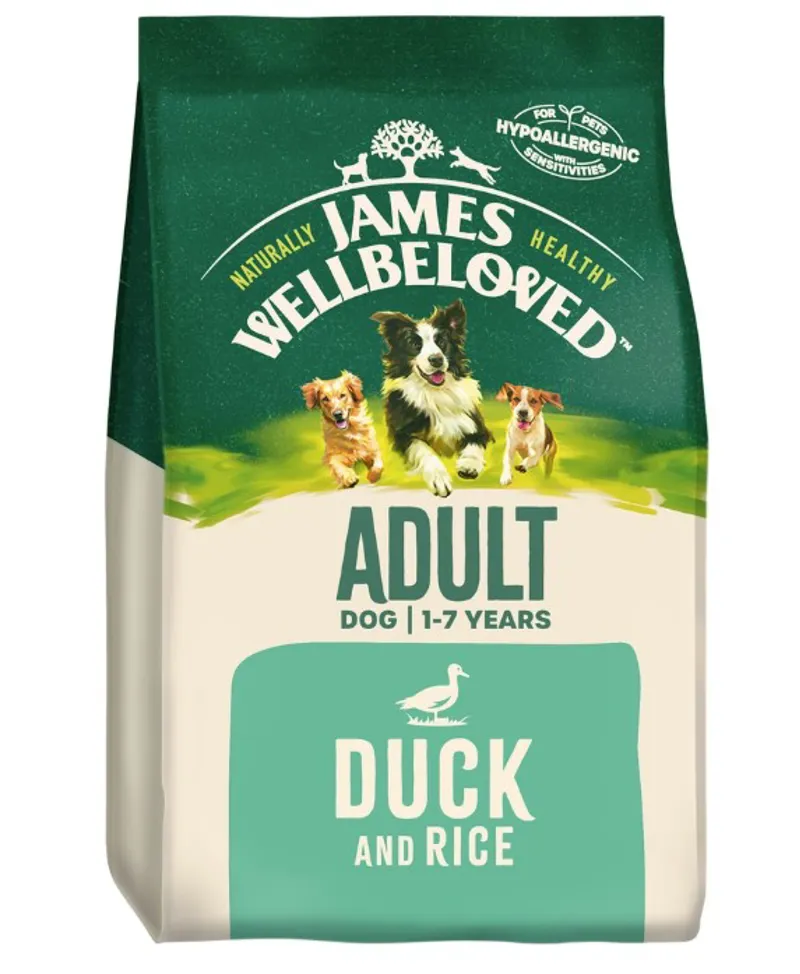 James Wellbeloved Dog Adult Duck