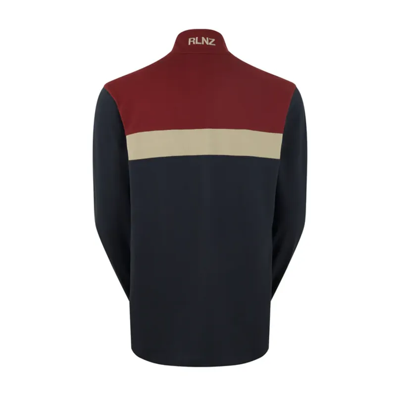 Ridgeline Men's Back Slider Rugby Top Navy Multi-3