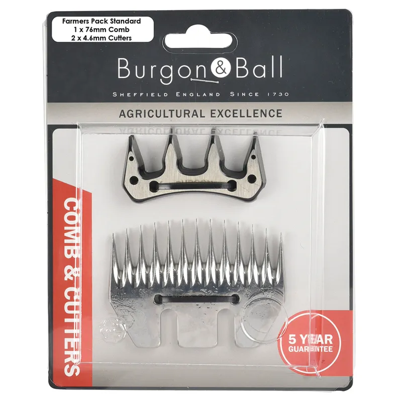 Burgon and Ball Farmer Pack Comb and Cutters