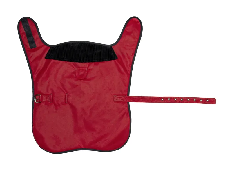 Earthbound Premium Wax Dog Coat Red-1