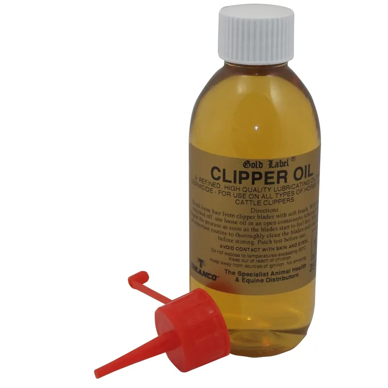 Gold Label Clipper Oil w/Pump 250ml