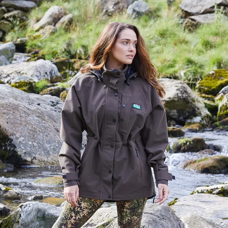 Ridgeline Womens Monsoon Classic Jacket Bark