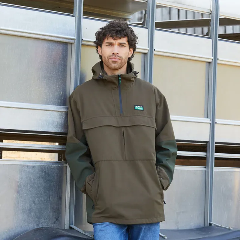 Ridgeline Mens Cambrian Smock Bark/Deep Forest