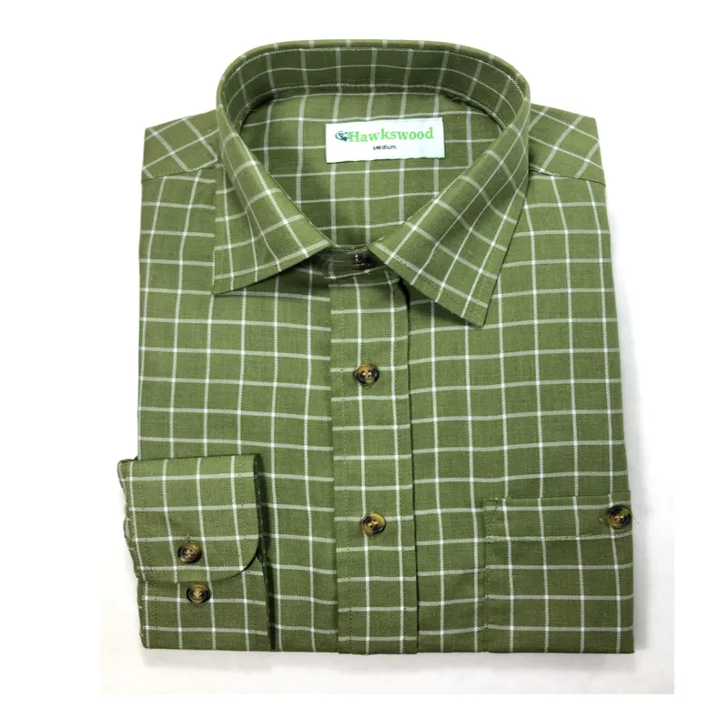 Drews Kelso Long Sleeve Shirt Green