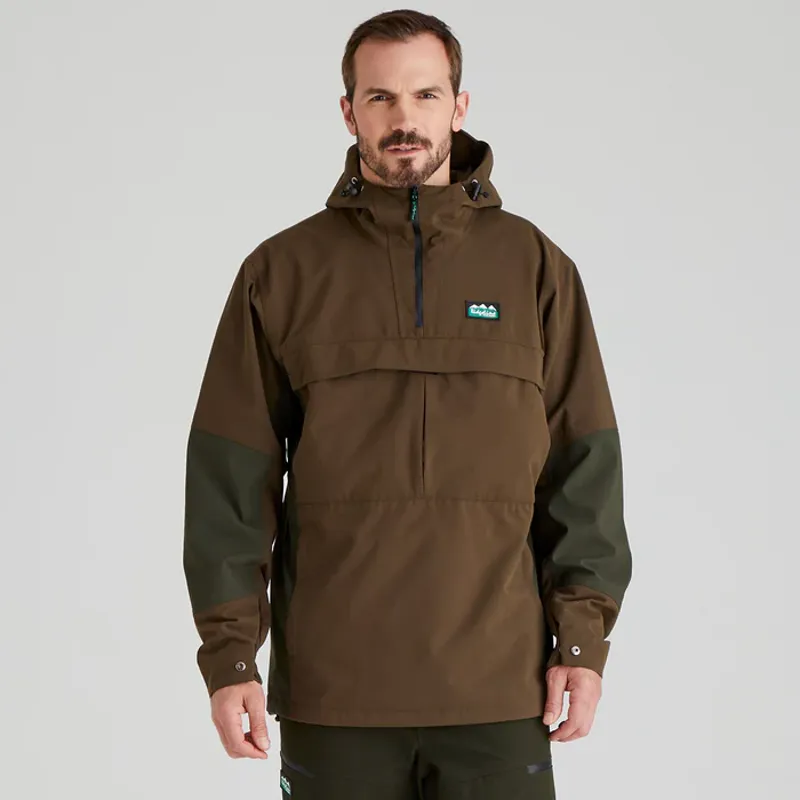 Ridgeline Mens Cambrian Smock Bark/Deep Forest-1