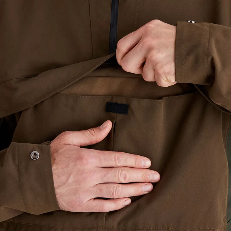 Ridgeline Mens Cambrian Smock Bark/Deep Forest-3