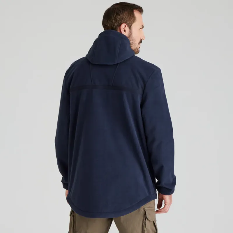 Ridgeline Mens Kodiak Fleece Smock Navy-1