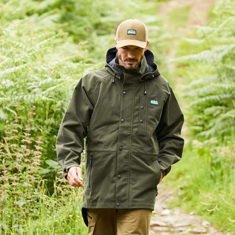 Ridgeline Mens Monsoon Classic Jacket Deep Forest