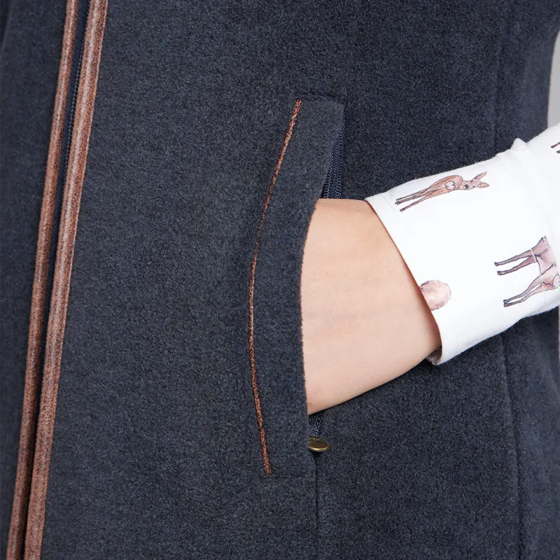 Toggi Regent Womens Fleece Gilet Midnight Navy-3