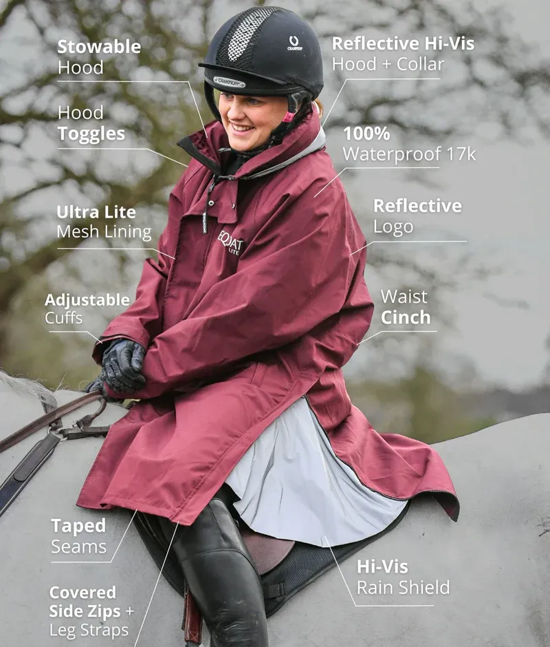 Reincoat Lite Adult Burgundy-3