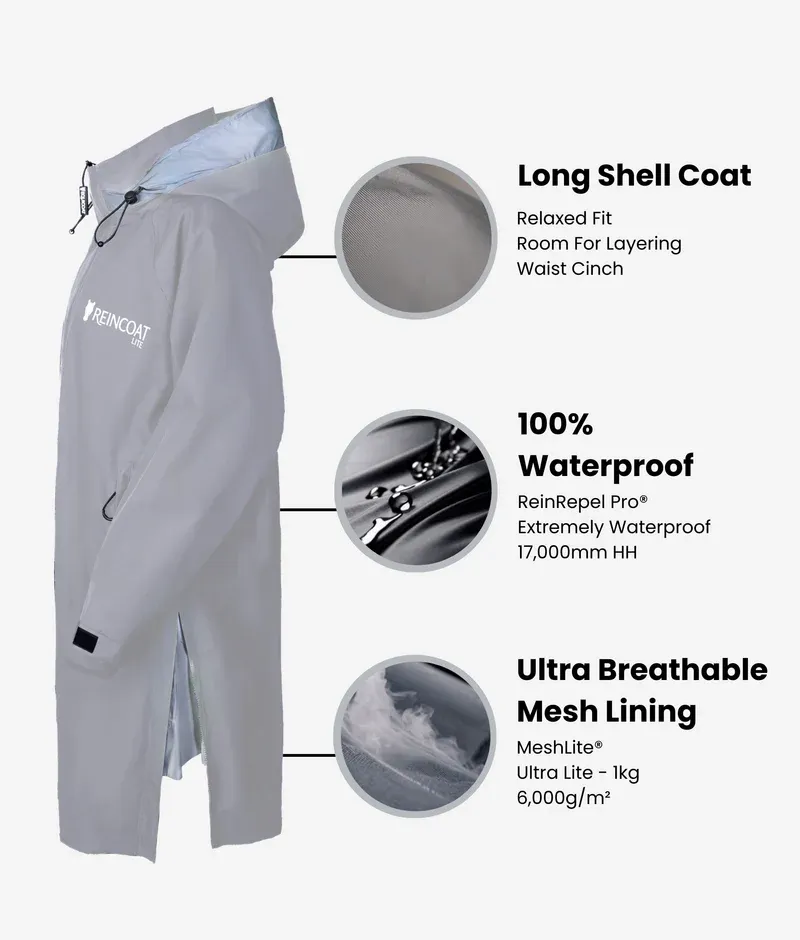 Reincoat Lite Adult Grey-1