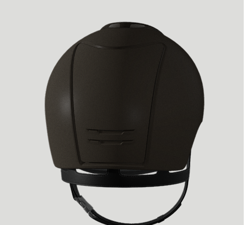 Kep Cromo 2.0 Textile Metal Brown M - Custom FRONT Polish Brown - FRAME Polish Brown - GRID Textile Brown - SUBGRID Polish Brown - LOGO Metal Silver Shine-2