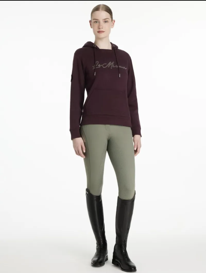 Lemieux Elspeth Hoodie Damson-1