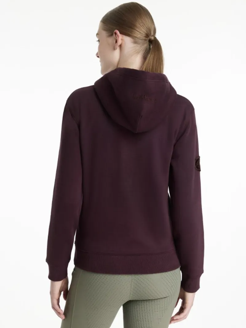 Lemieux Elspeth Hoodie Damson-2