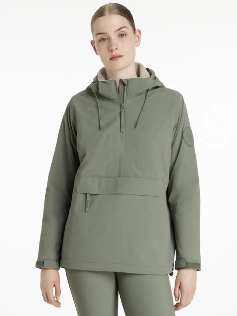 Lemieux Phoebe Half Zip Waterproof Anorak Rosemary