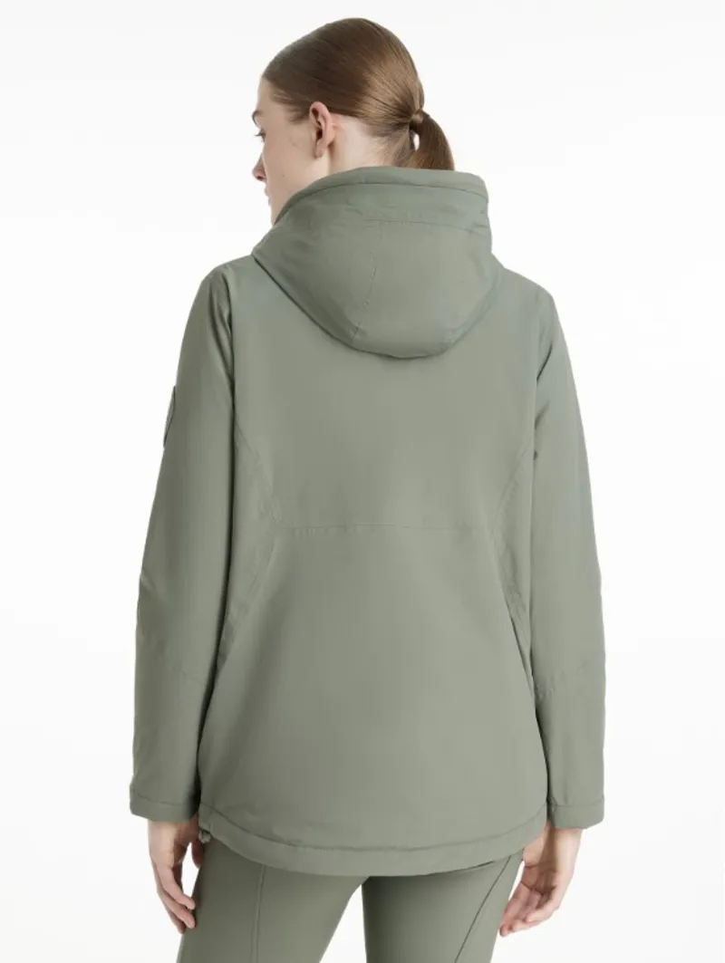 Lemieux Phoebe Half Zip Waterproof Anorak Rosemary-2