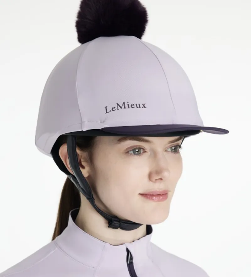 Lemieux Classique Pom Hat Silk Lilac