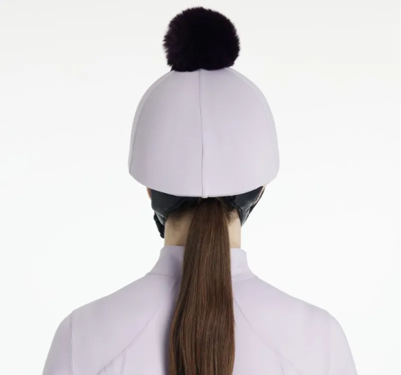 Lemieux Classique Pom Hat Silk Lilac-1