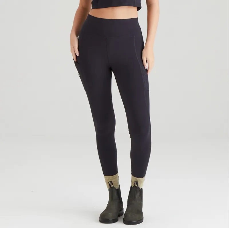 Ridgeline Womens Infinity Leggings Black Print-1