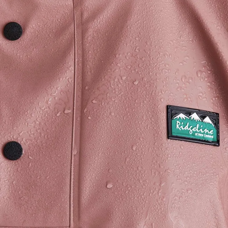 Ridgeline Unisex Poncho Dusky Pink-3