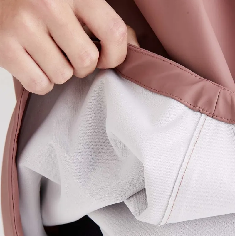 Ridgeline Unisex Poncho Dusky Pink-4