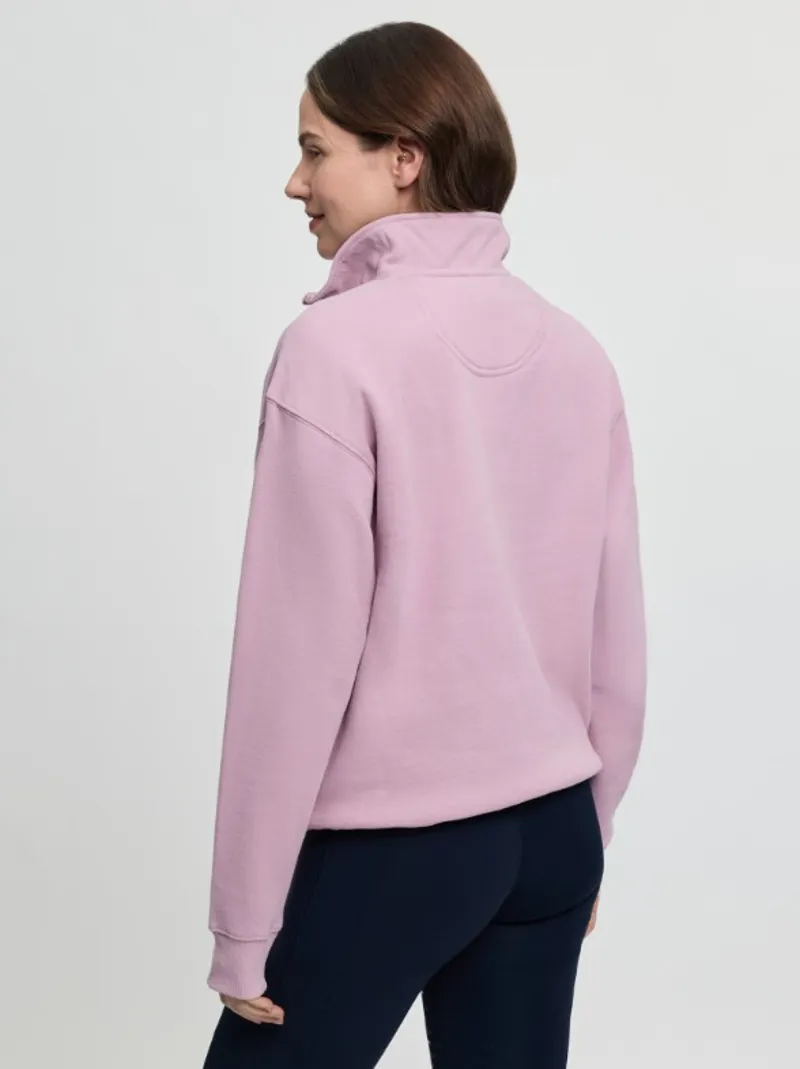 Lemieux Kelsie Quarter Neck Sweat Fondant-1