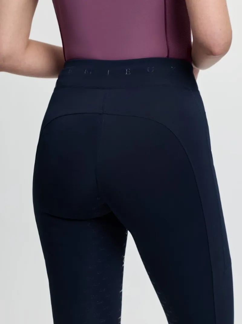 Lemieux Simone Cross Over Half Seat Pull On Navy-3