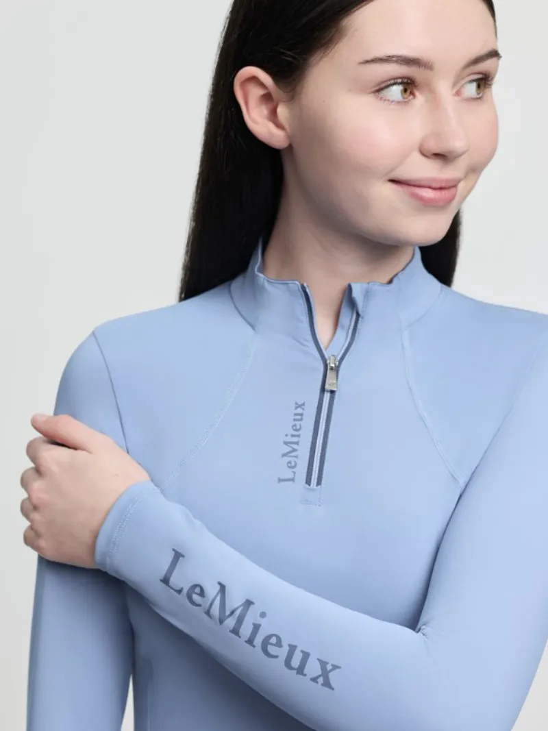 Lemieux Young Rider Classique Base Layer Powder Blue-3