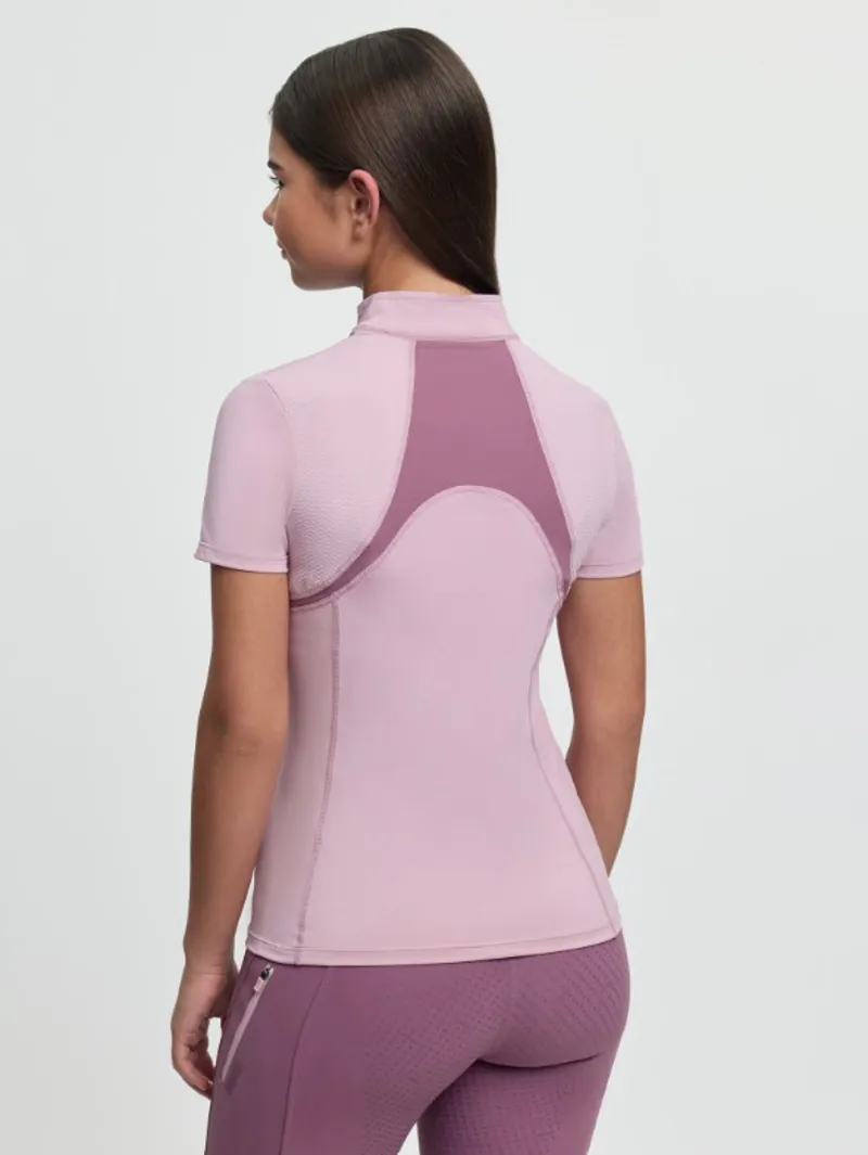 Lemieux Young Rider Mia Mesh Base Layer Fondant-1