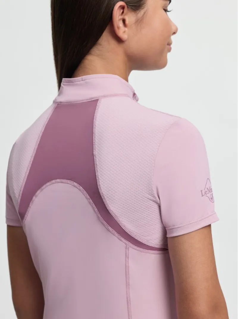 Lemieux Young Rider Mia Mesh Base Layer Fondant-2