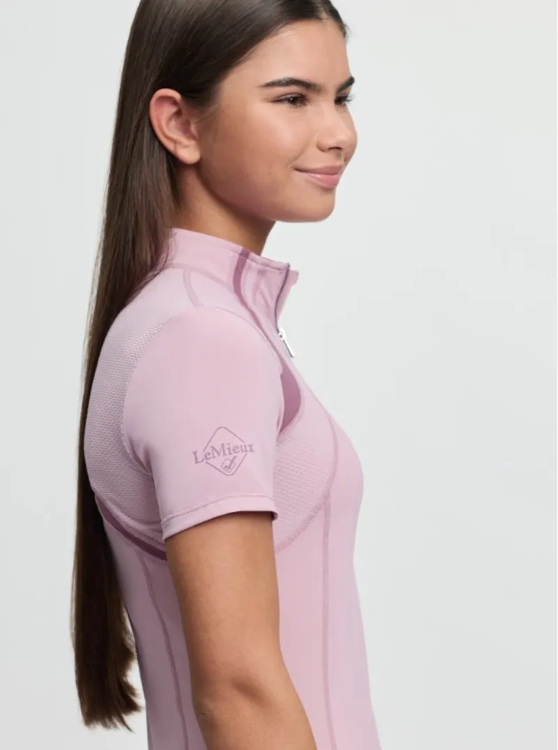Lemieux Young Rider Mia Mesh Base Layer Fondant-3