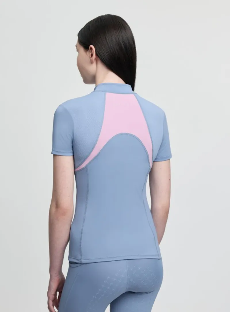 Lemieux Young Rider Mia Mesh Base Layer Powder Blue-1