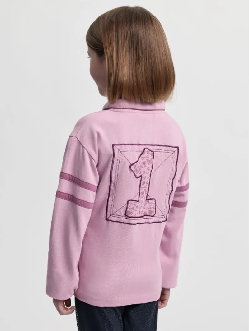 Lemieux Mini Robbie Rugby Shirt Mallow-1