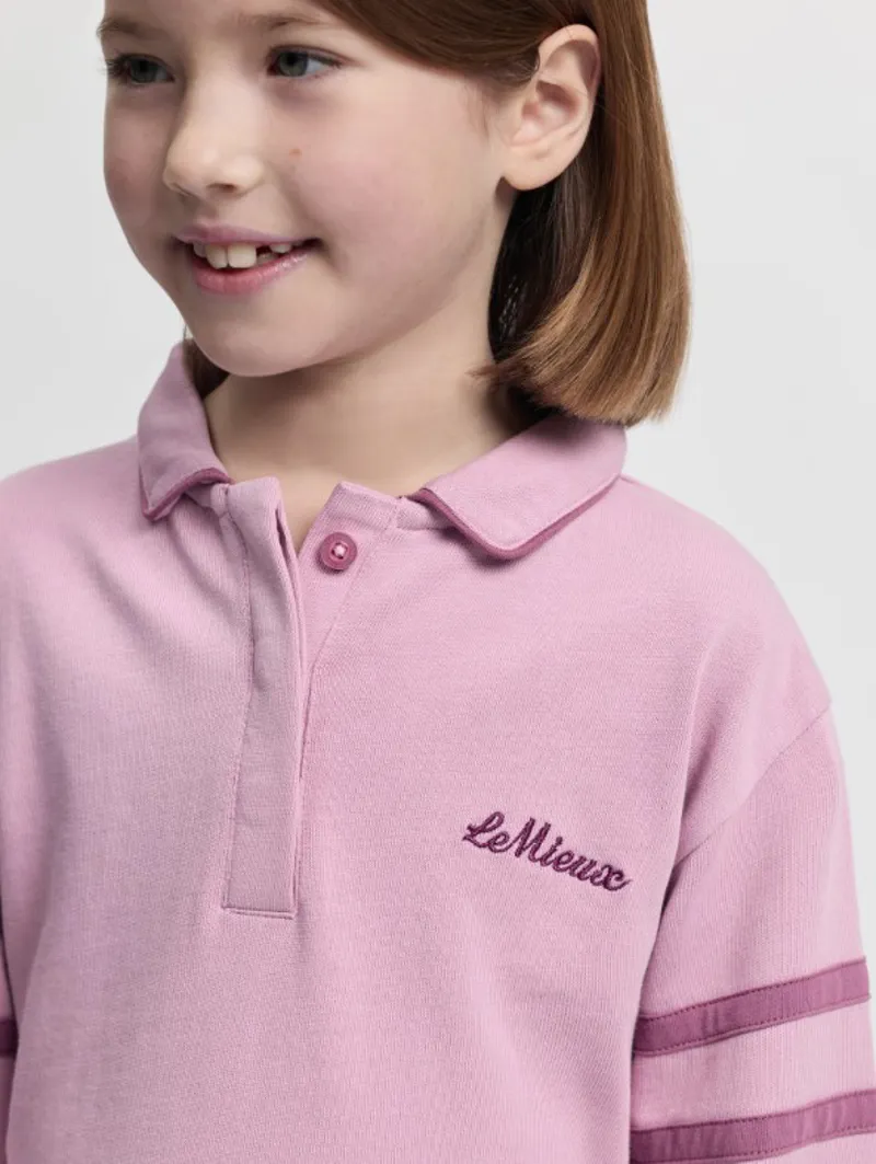 Lemieux Mini Robbie Rugby Shirt Mallow-3