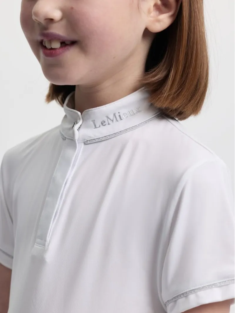 Lemieux Mini Bella Show Shirt White-1