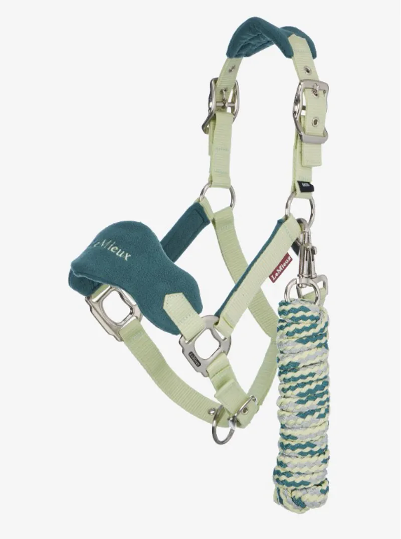 Lemieux Mini Vogue Headcollar and Leadrope Macaron