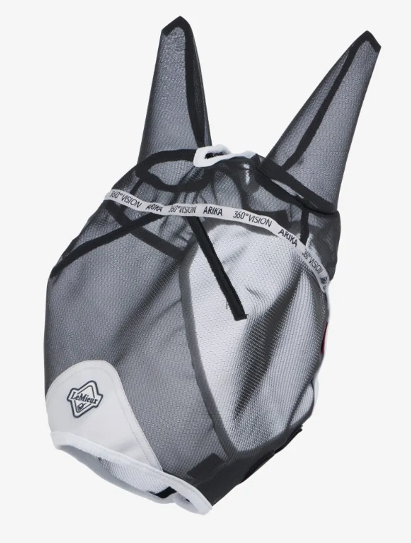 Lemieux 360 Vision Half Fly Mask Grey-1