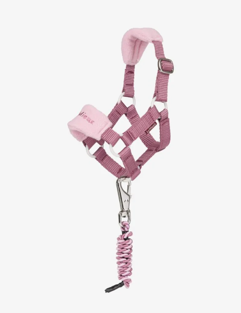 Lemieux Toy Pony Vogue Headcollar and Leadrope Mallow