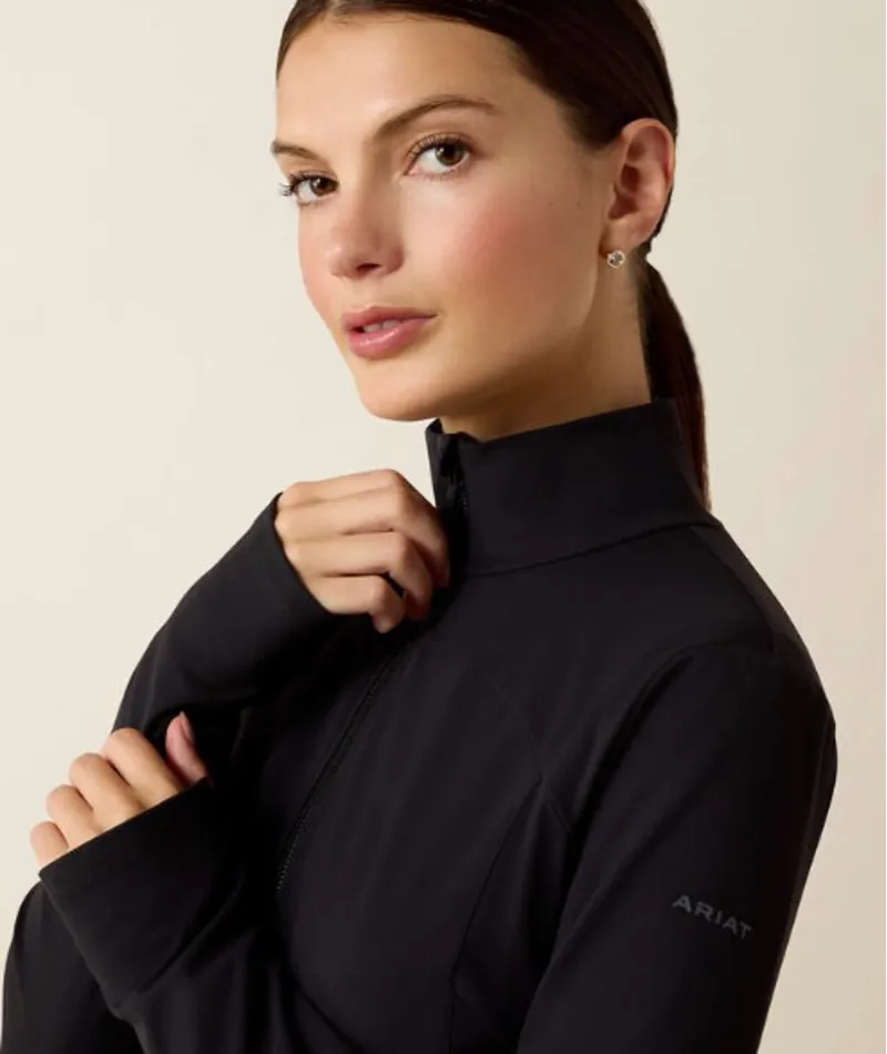 Ariat WMS SolVeil Full Zip Black-2